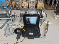 Cámara de inspección de pozos subterráneos de 360 grados, equipo de escaneo de agua para pozos profundos de 1000m con cámara dual, cámara para sondeos.