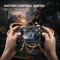 Nuevo Control de Juego Inalámbrico AOLION K30 con Luz RGB, Gatillos Lineales de Doble Corte con Bloqueo de un Botón para Switch, PC, iOS y Android