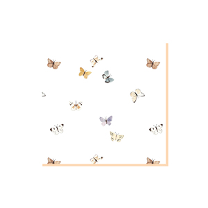 Juego de Vajilla Desechable con Diseño de Flores y Mariposas DAMAI, Platos, Servilletas y Vasos de Papel para Fiestas, Decoración para Mesa - Product Image 6