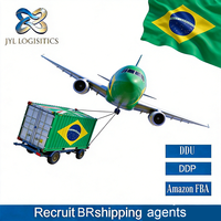 Envío FBA, envío aéreo a Brasil puerta a puerta, agente de carga, transitario, servicio de logística, entrega, exportación