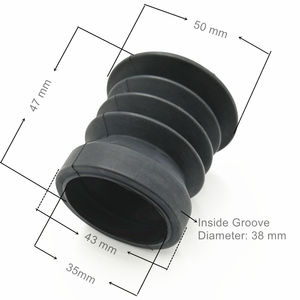 Suit 38-45Mm Lingkup Silikon Fleksibel Fleksibel <span class=keywords><strong>EPDM</strong></span> Karet Pelindung Mata Mata <span class=keywords><strong>Relief</strong></span> Lensa Mata Karet Mata Penjaga Extender - Product Image 2