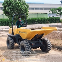 Moteur Yanmar de haute qualité ROADWAY quatre roues motrices mini dumper 1 tonne 3 tonnes 6 tonnes dumper à vendre
