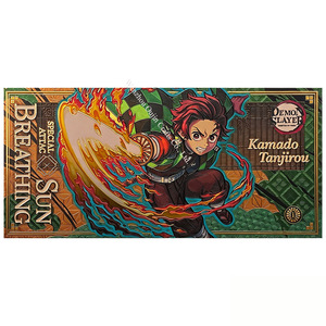 5 piezas Breath Art Hero PVC Billete de Papel Metálico con Lámina Dorada Bañado en Oro 24K Anime Acción Impermeable Coleccionable Regalo para Fans - Product Image 4
