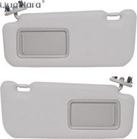 Parasol para Auto, Repuesto para Toyota Corolla 2007 2008 2009 2010 2011 2012 2013, con Lámpara y Espejo, LHD US, CA