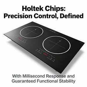Cocina de Inducción Eléctrica Revolucionaria de 2 Placas, Diseño Integrado para <span class=keywords><strong>Encimera</strong></span>, 2500W, Calor Instantáneo, Control Táctil, para el Hogar - Product Image 3