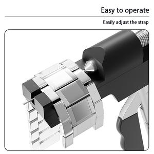 Outil de démontage de bracelet de montre - <span class=keywords><strong>Pince</strong></span> <span class=keywords><strong>à</strong></span> démonter manuelle - Démonte-bracelet en métal - Réglage de la longueur du bracelet de montre - Outil de montre - Product Image 5