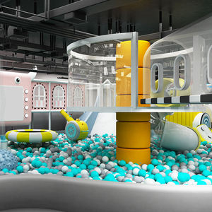 Centro de Juegos Interior Colorido para Niños, con Toboganes, Trampolín y Zona de Actividades - Product Image 2