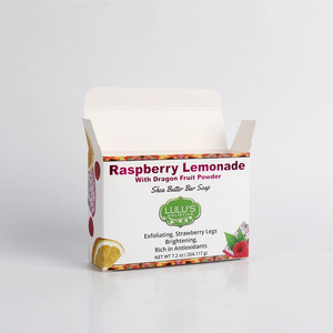High Quality OEM Product Packaging Box White Card Paper <strong>Custom</strong> <strong>Soap</strong> Boxes Packaging - Product Image 3