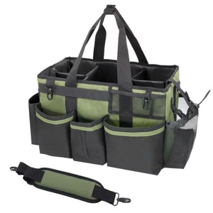 Muestra gratuita: Organizador de hombro con asa, divisor desmontable, bolsa de transporte para limpieza de coches, bolsas grandes para limpieza del hogar con cinturón portátil - Product Image 1