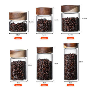 Fornitura diretta in fabbrica gioiosi contenitori di stoccaggio in vetro rotondi per alimenti vasetti di miele - Product Image 6