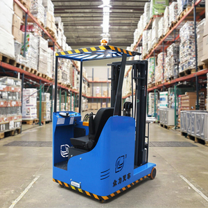 Montacargas Eléctrico Apilador Nuevo, Carretilla Elevadora Retráctil, Batería de Iones de Litio, Accionamiento de CA, Longitud de Horquilla de 1070 mm, Operación Sentada, Restaurante, Comercio Minorista, CQD - Product Image 6