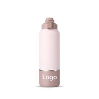 Bouteille isotherme en acier inoxydable 304, gourde de sport avec revêtement en poudre, gobelet pour les activités sportives en plein air et quotidiennes