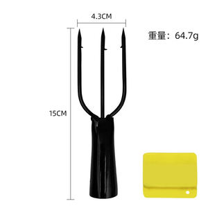Lance <span class=keywords><strong>de</strong></span> pêche à 3/4/5 pointes, pointe <span class=keywords><strong>de</strong></span> lance à fourche avec ardillons, outils <span class=keywords><strong>de</strong></span> pêche sous-marine - Product Image 2