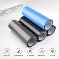 Film Pelindung Lampu Mobil TPU PPF Nanotek Terpercaya, Tebal 7.5mil, Self-Healing, Anti-Menguning, Perlindungan UV, Pelindung Lampu Transparan, 8+ Tahun