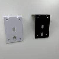 Support de plaque en fer moderne réglable HSTE, support d'angle renforcé pour cuisine, salle à manger, salle de bain, salon, chambre à coucher