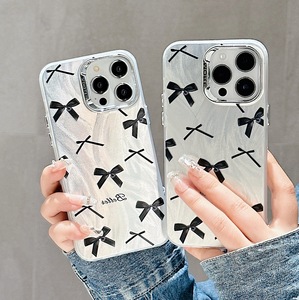 Custodia per telefono IMD Korea rosa carina papillon per <span class=keywords><strong>iPhone</strong></span> 15 14 13 12 <span class=keywords><strong>11</strong></span> <span class=keywords><strong>Pro</strong></span> Max elegante <span class=keywords><strong>Cover</strong></span> posteriore in <span class=keywords><strong>Silicone</strong></span> - Product Image 6
