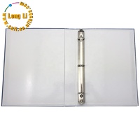 Papeterie de bureau personnalisée avec logo promotionnel, classeur à anneaux en papier fait main A4 avec surface brillante/mate/givrée, impression UV/offset