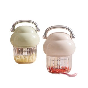 Electric Mini Garlic Crusher Stainless Steel Multifunctional For Babies And Feeding <b>Makers</b> - Product Image 2
