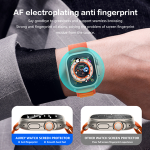 Film de protection de montre personnalisé à couverture complète pour montre intelligente Housse de protection d'écran en <span class=keywords><strong>hydrogel</strong></span> avec plateau d'installation - Product Image 2
