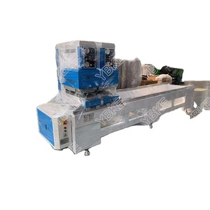 เครื่องเชื่อมสองหัวแบบไร้รอยต่อ upvc PVC พร้อม2.5Kw เครื่องยนต์380V สำหรับการผลิตหน้าต่างและประตู - Product Image 2