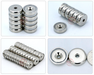 25Mm An Toàn Độ Bền <span class=keywords><strong>NdFeB</strong></span> Siêu Mạnh Mẽ Neodymium Nam Châm Nồi Nam Châm N52 Nam Châm - Product Image 6