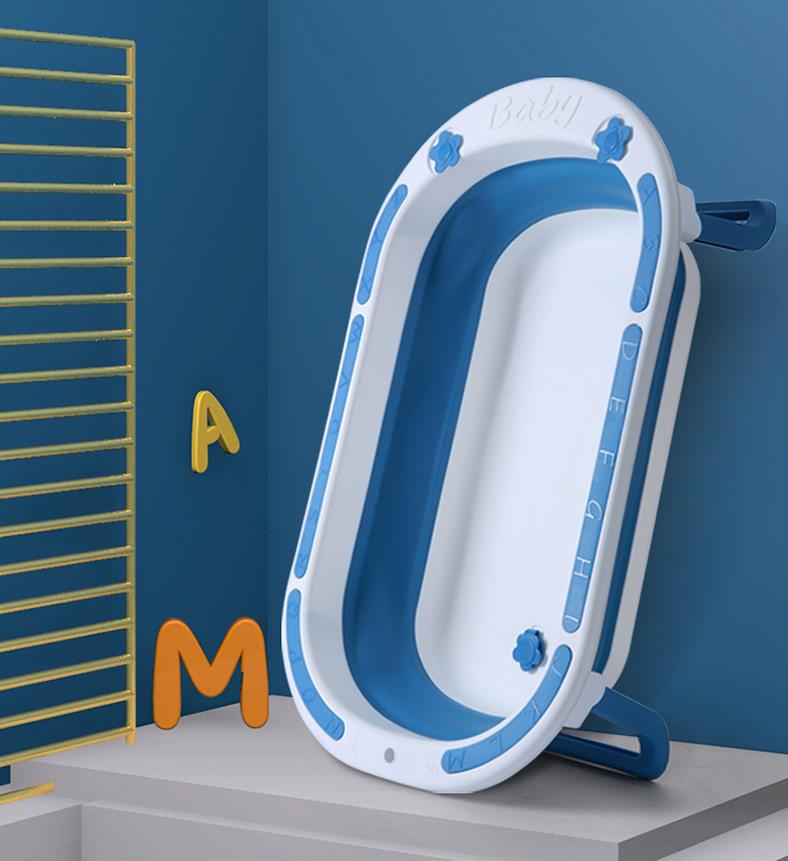 Распродажа, 2021, большая вместимость, Складная Ванна, сидящая и лежачая Детская ванна для купания малышей