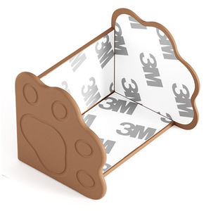 Corner protectors for <b>kitchen</b> and bathroom aluminum alloy doors, preventing scratches, bumps, and toe protection. - Product Image 1
