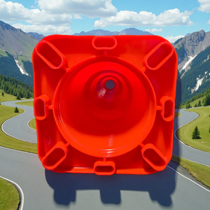 36 28 pulgadas barrera de seguridad vial cono de tráfico 70cm 90cm advertencia Pvc seguridad de emergencia cono de carretera reflectante - Product Image 3