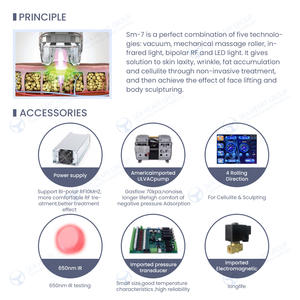 Système de raffermissement cutané et de remodelage corporel par lipolaser infrarouge 40K à rouleaux sous vide, machine de lifting pour cliniques et spas – Vente chaude - Product Image 3
