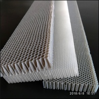 Coussin de refroidissement en nid d'abeille en polycarbonate personnalisable pour le contrôle du débit d'air dans les climatiseurs et les réfrigérateurs d'affichage