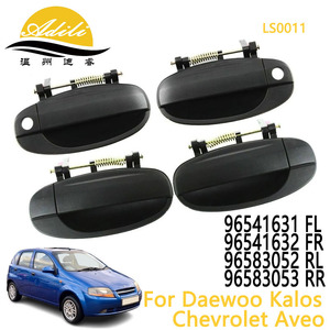 มือจับประตูด้านนอกสำหรับ KALOS AVEO LS0011 สีดำ ทำจากพลาสติกและโลหะ อะไหล่เปลี่ยนมือจับประตู - Product Image 5