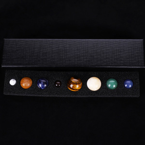 Colección <span class=keywords><strong>de</strong></span> chulas con figuras <span class=keywords><strong>de</strong></span> los ocho planetas del sistema solar, <span class=keywords><strong>jade</strong></span>, cristal, ágata, materiales, minerales, conjuntos <span class=keywords><strong>de</strong></span> especímenes y decoración. - Product Image 3