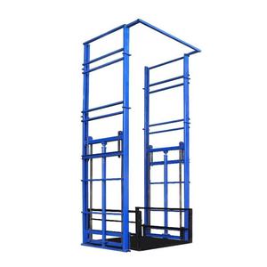 Một hàng hóa công nghiệp nâng Tường Gắn thủy lực kho hàng hóa chuỗi thang máy nền tảng - Product Image 6