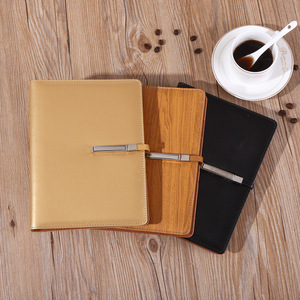 Cuaderno de Hojas Sueltas, Imitación Piel, Engrosado, para Venta al por Mayor, Minutas de Reuniones de Trabajo, Suministros de Oficina, Bloc de Notas A5, Imprimible con Logotipo - Product Image 1