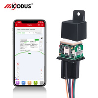 Micodus Rastreador GPS Inteligente Mini Oculto 2G para Camiones y Motos, Tipo Relé, Dispositivo de Rastreo de Vehículos con Interruptor de Apagado, Cableado