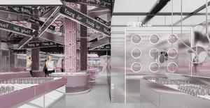 Tùy Chỉnh Vẻ Đẹp Cửa Hàng Chăm Sóc Da Sản Phẩm Mỹ Phẩm Thiết Lập Trang Điểm Hiển Thị Đứng Tủ Cho Cửa Hàng Trang Trí - Product Image 3