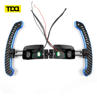 Levas de Cambio Magnéticas TDD LED de Fibra de Carbono y Aleación de Aluminio para Volante Porsche 992 GT3 con Garantía de Un Año
