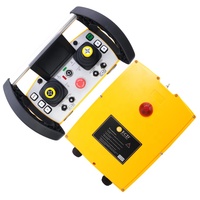 ECD-Q5000 315/433/868mhz AC DC 12v 24v grue à tour intelligente joystick radio interrupteur de télécommande industrielle