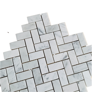 10mm Carrera <strong>White</strong> Marble Back Splash for Kitchen Peel and <strong>Stick</strong> - Product Image 1
