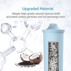 Thay thế Jura lọc nước tương thích Claris màu xanh clearyl nước cà phê Hướng dẫn sử dụng kích hoạt than hoạt tính lọc nước cà phê - Product Image 3