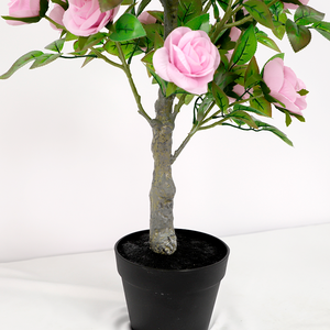 Bonsái de Rosas Artificiales, Arte Floral, Accesorios para Bodas, Bonsái de Interior, Decoraciones Populares para Escaparates - Product Image 6