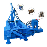 Compacteur horizontal hydraulique pour canettes en aluminium, destiné à la transformation des déchets métalliques