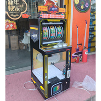 Machine de jeu à jetons Delta Lucky Roller Rotation Match Lucky Gift Arcade pour centre de divertissement intérieur, en bois et acrylique, 110/220V
