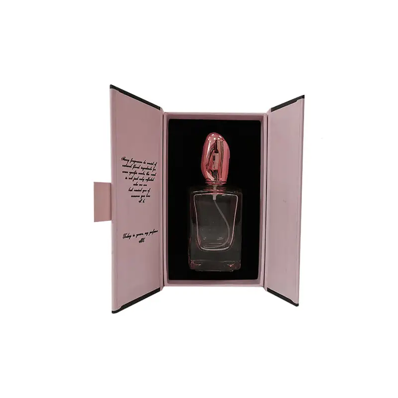 Luxury custom design fragrance wrapping cardboard perfume bottle packaging gift box