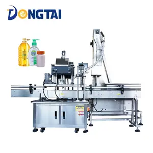 Fully automatic plastic bottle capping machine