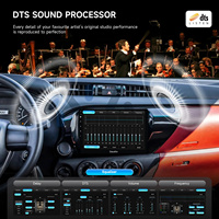 Pemutar Multimedia mobil, Kepala Unit Stereo mobil 10 inci Android Radio Qualcomm 8 + 256G layar Carplay untuk Tacoma 2015-202