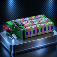 Kit de stockage d'énergie résidentiel modulaire 5 kWh, boîtier en tôle, composants structurels complets, batteries à cellules prismatiques
