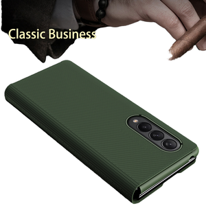 Funda de Teléfono TPU LX61 con Diseño Antigolpes de Fibra de Carbono para Z Fold 6 y 5 - Product Image 1