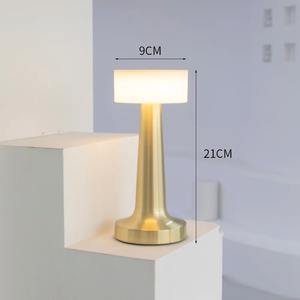 Creative USB Cordless LED Charging Table Lamp Touch Controls Rechargeable <b>for</b> Home Hotel Restaurant Decoration <b>Desk</b> Lighting - Product Image 5