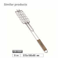 Panier en treillis métallique en acier inoxydable et fer pour l'extérieur Support pour outils chauds pour BBQ Saucisse et Grill Accessoires Hot Dog Grill Net